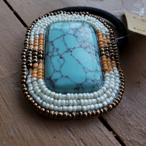 South Western Turquoise hair band - Picture 11 of 12
